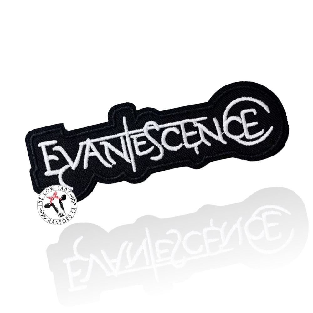 Evanescence Patch Black White Iron On Band Patch Throwback 90'S 2000'S Music NEW
